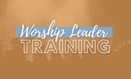 Worship Leader Training